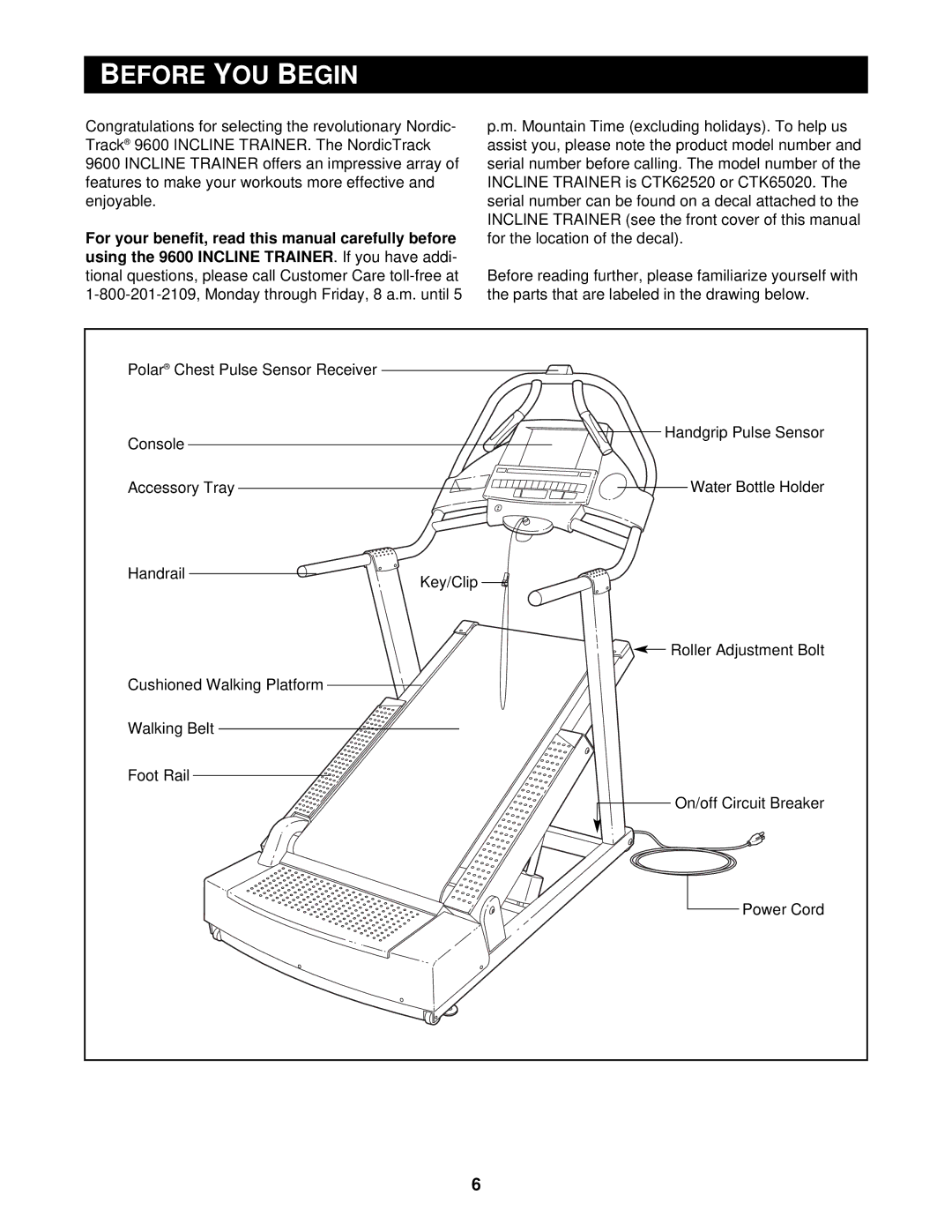 NordicTrack CTK65020 user manual Efore, For your benefit, read this manual carefully before 