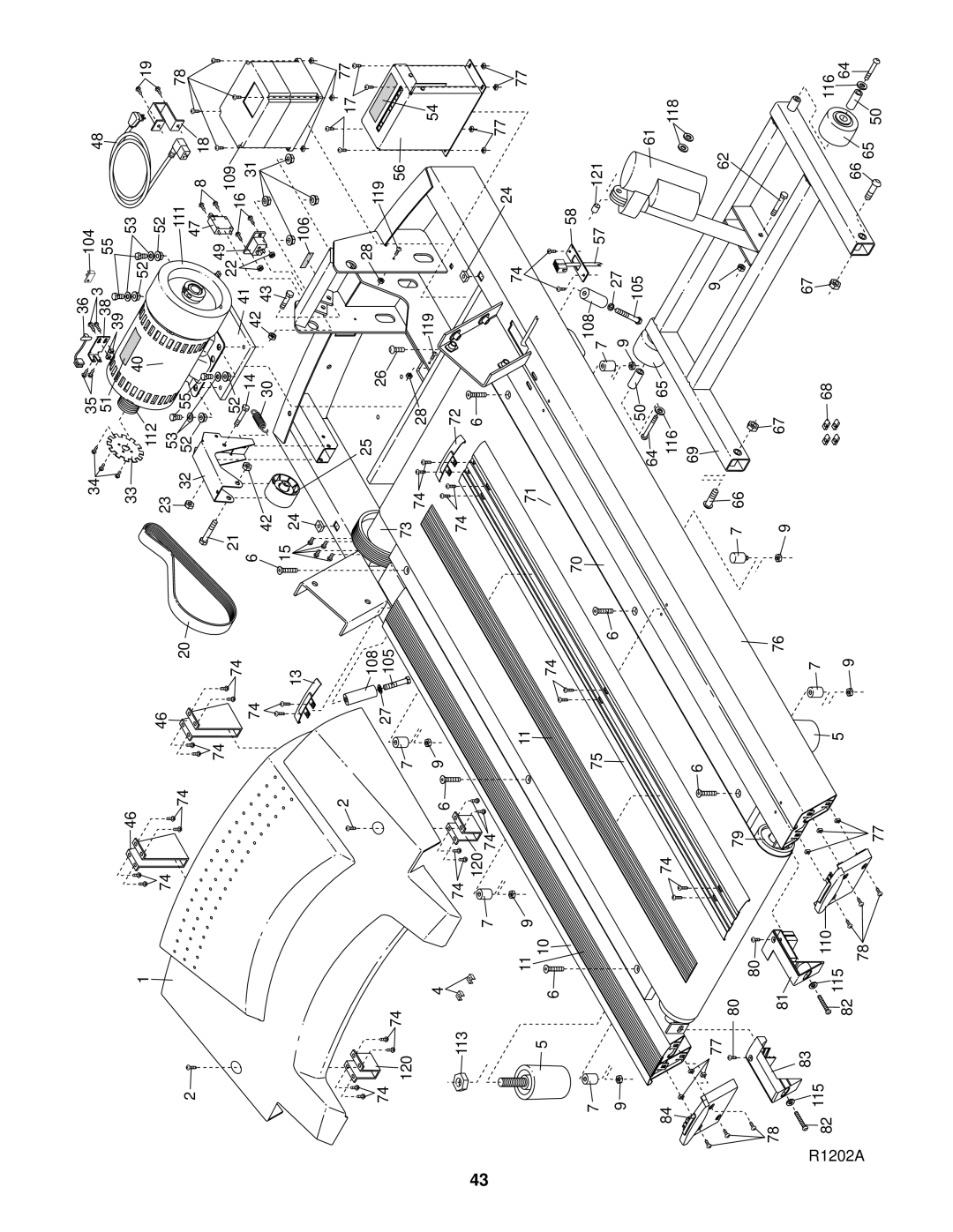 NordicTrack CTL49021 user manual 7420, 112 104 111, 106 120 113 105, 116 119, 115 110 116 