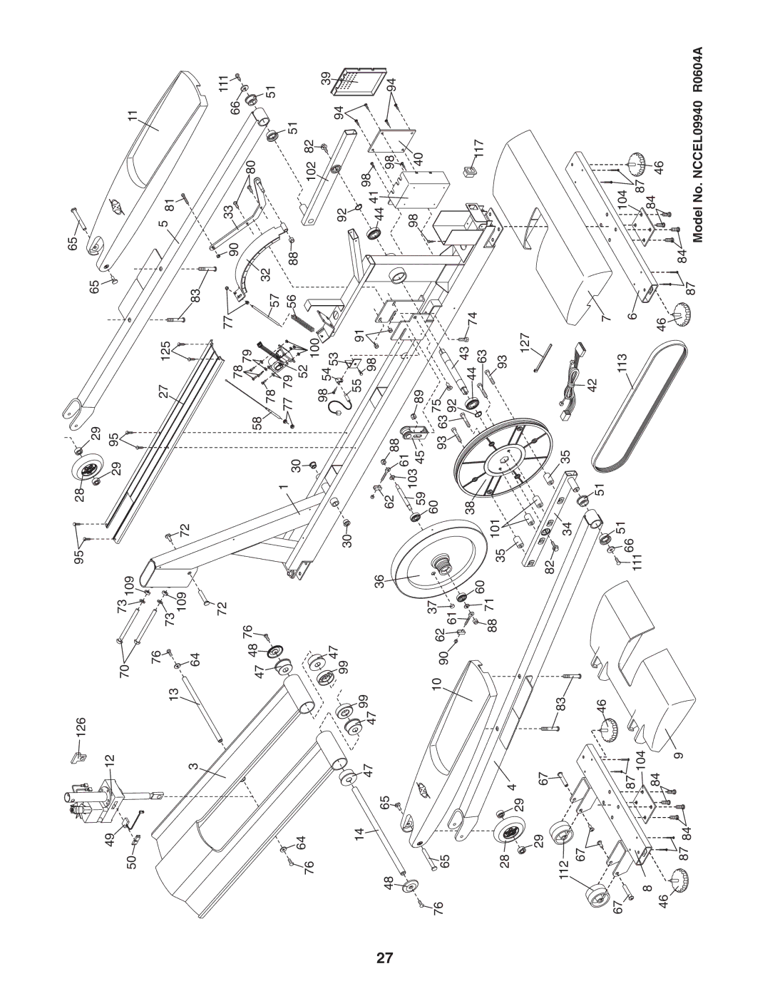 NordicTrack user manual Model No. NCCEL09940 R0604A 