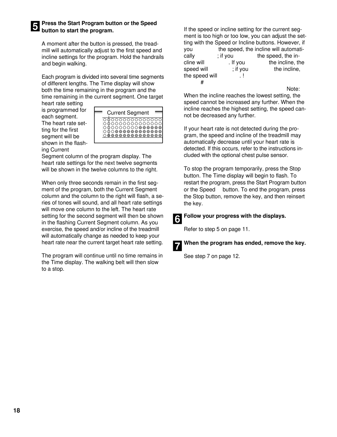 NordicTrack NCTL11992 manual Decrease, Increase, Treadmill will always 