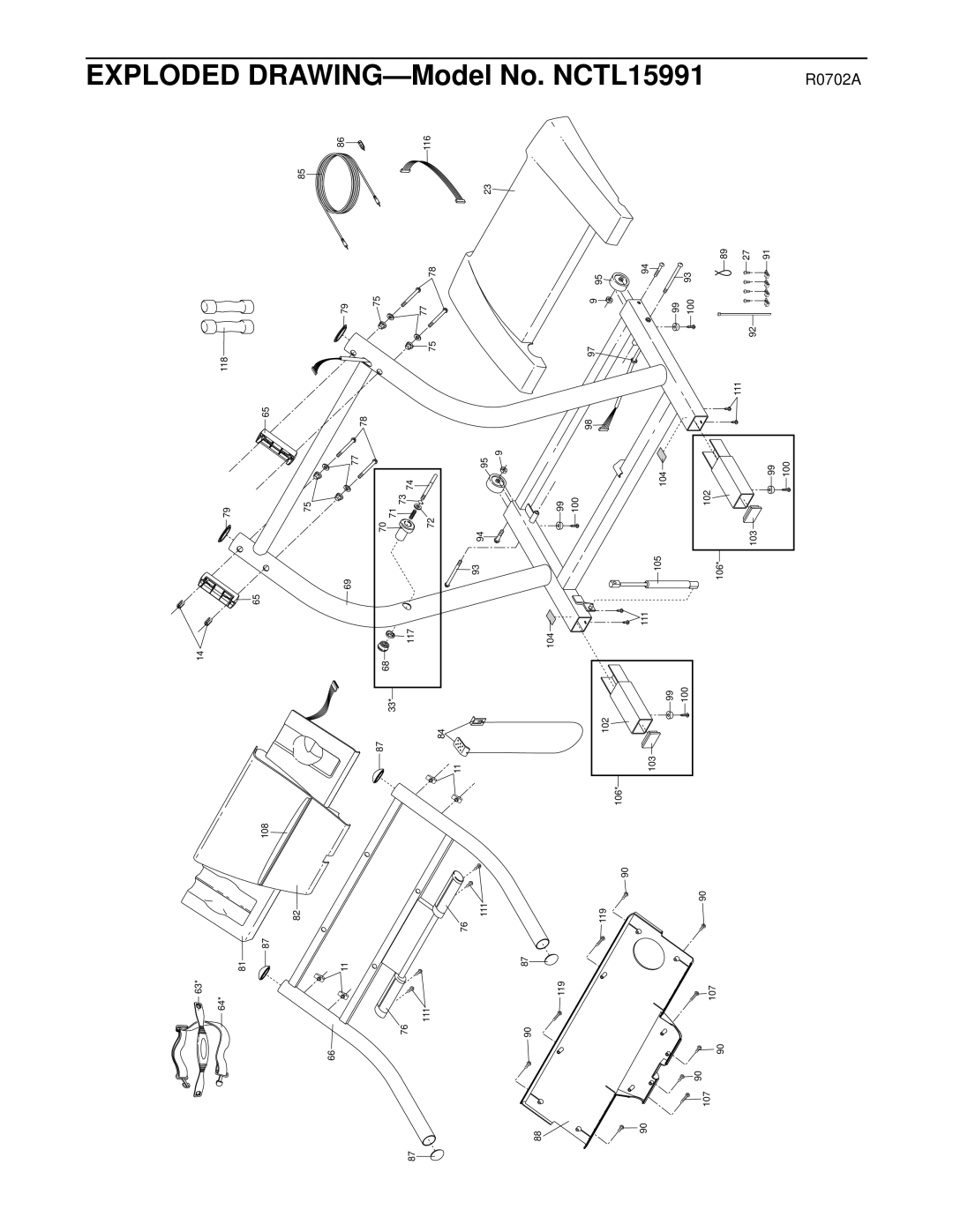 NordicTrack user manual No. NCTL15991 