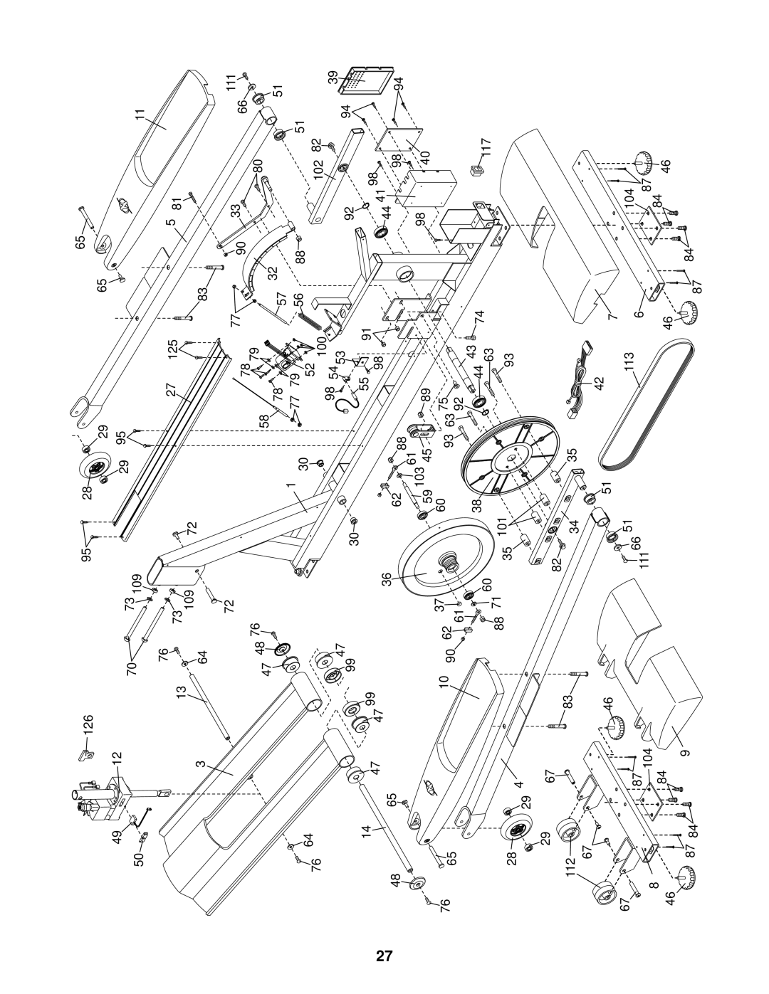 NordicTrack NEL09940 user manual 2965 109, 47 48 125 7879 100 111 102, 93 63, 3435, 126 