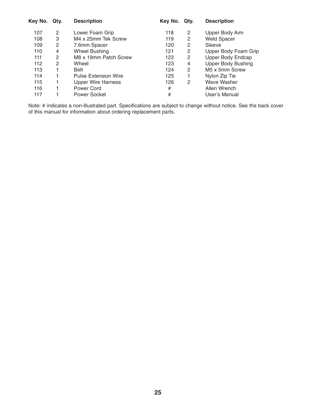 NordicTrack NEL70950 user manual 111 