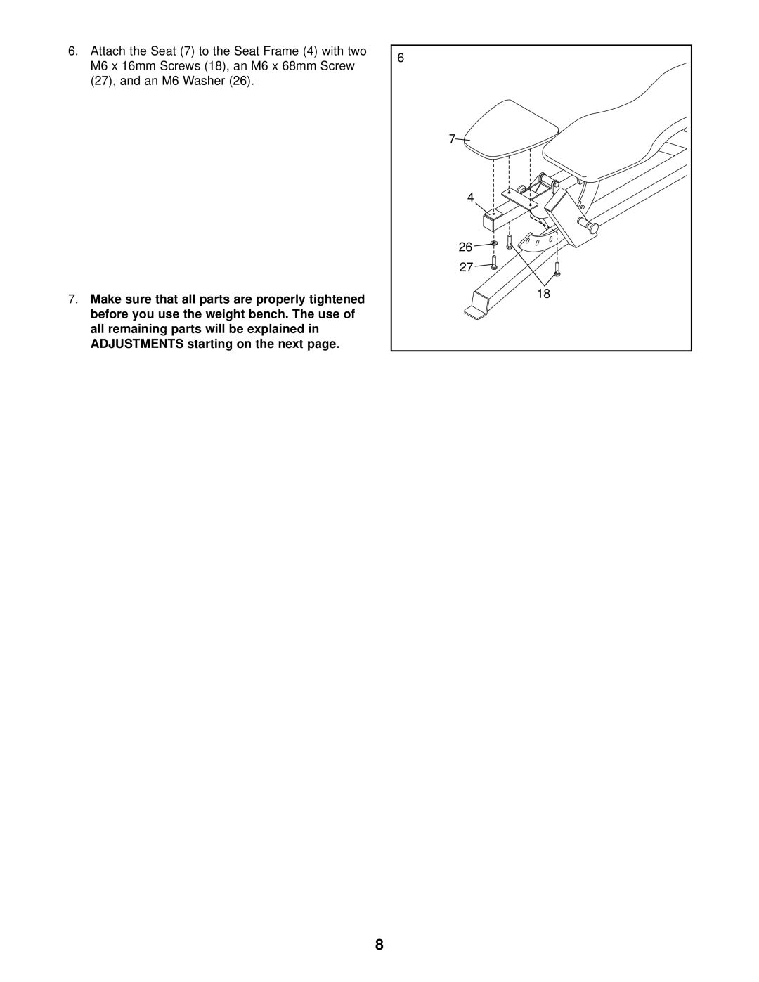 NordicTrack NTB12920 user manual 