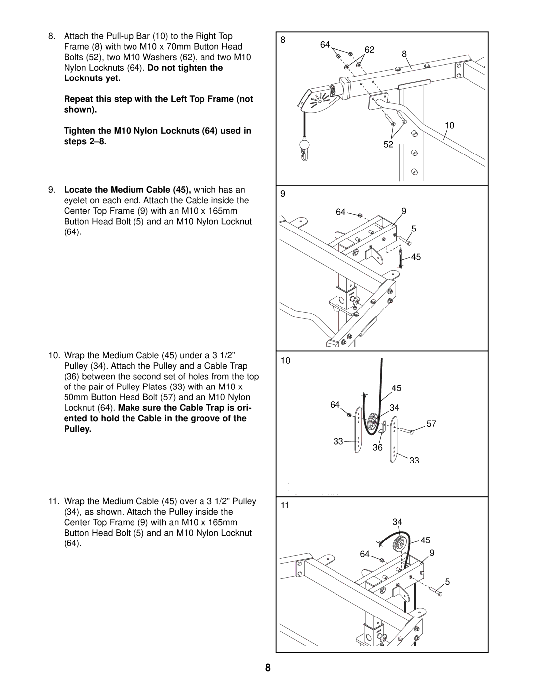 NordicTrack NTB39020 user manual 