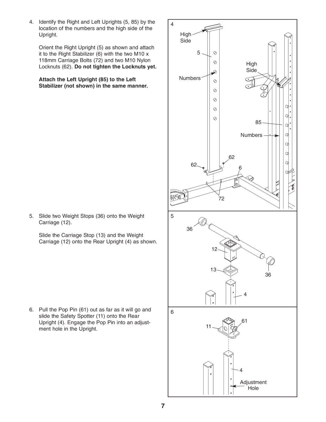 NordicTrack NTB49030 user manual 