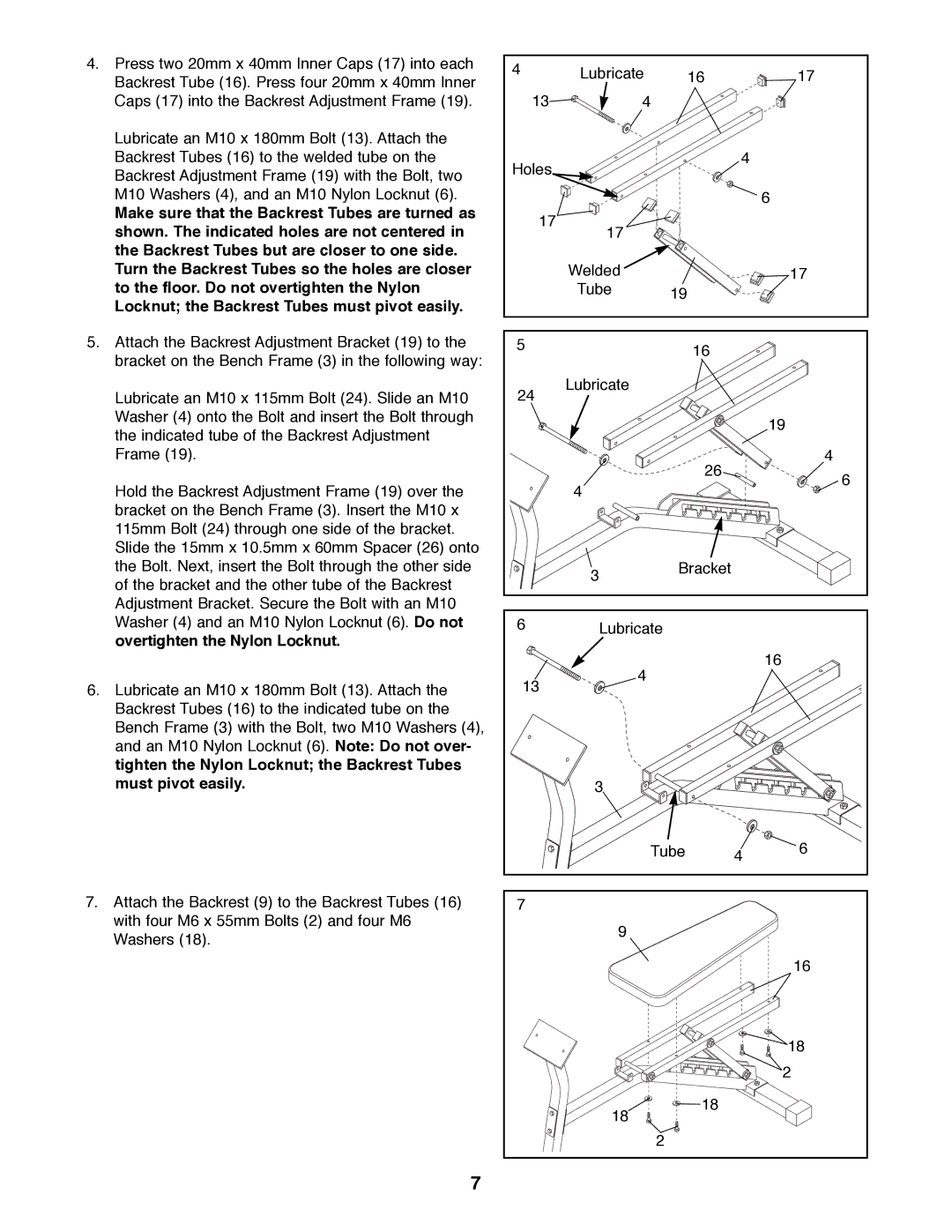 NordicTrack NTBE01490 manual 