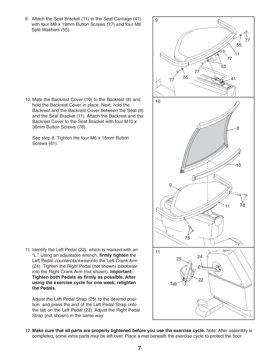 NordicTrack NTC4015.0 user manual 