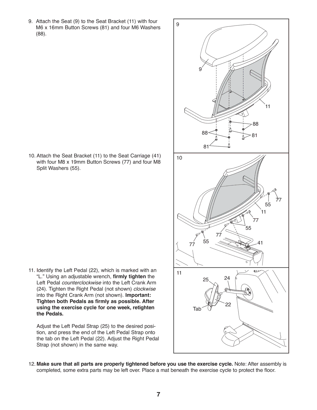 NordicTrack NTC4015.1 user manual 