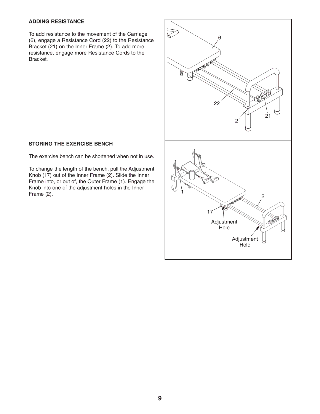 NordicTrack NTCCBE19520 user manual Adding Resistance 