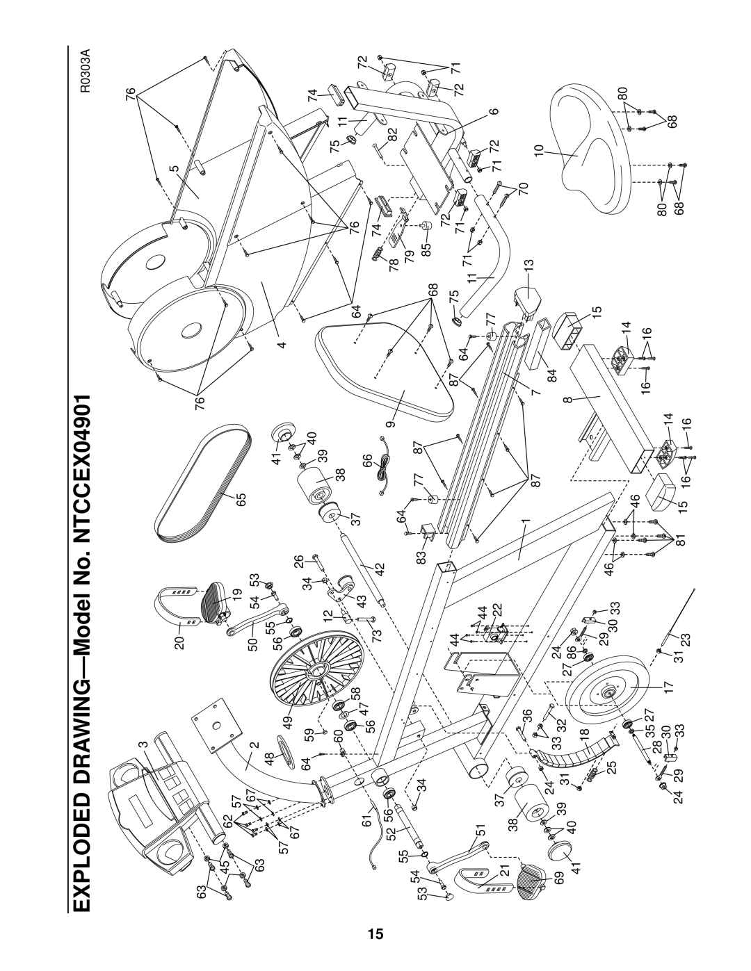 NordicTrack NTCCEX04901 user manual R0303A 