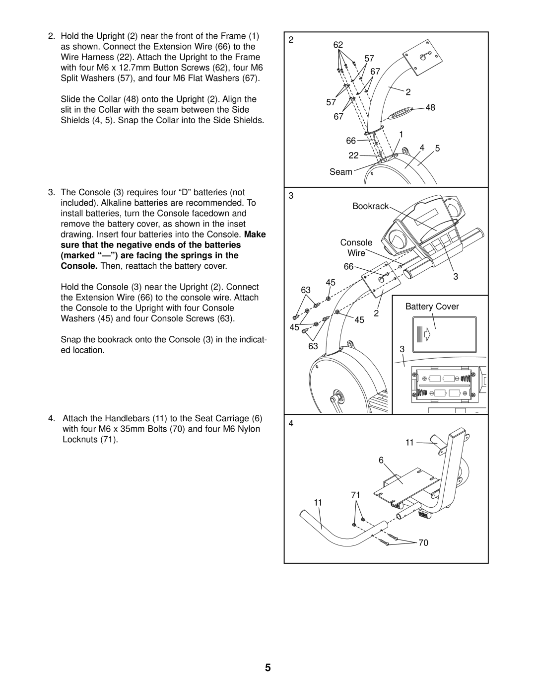 NordicTrack NTCCEX04902 user manual 