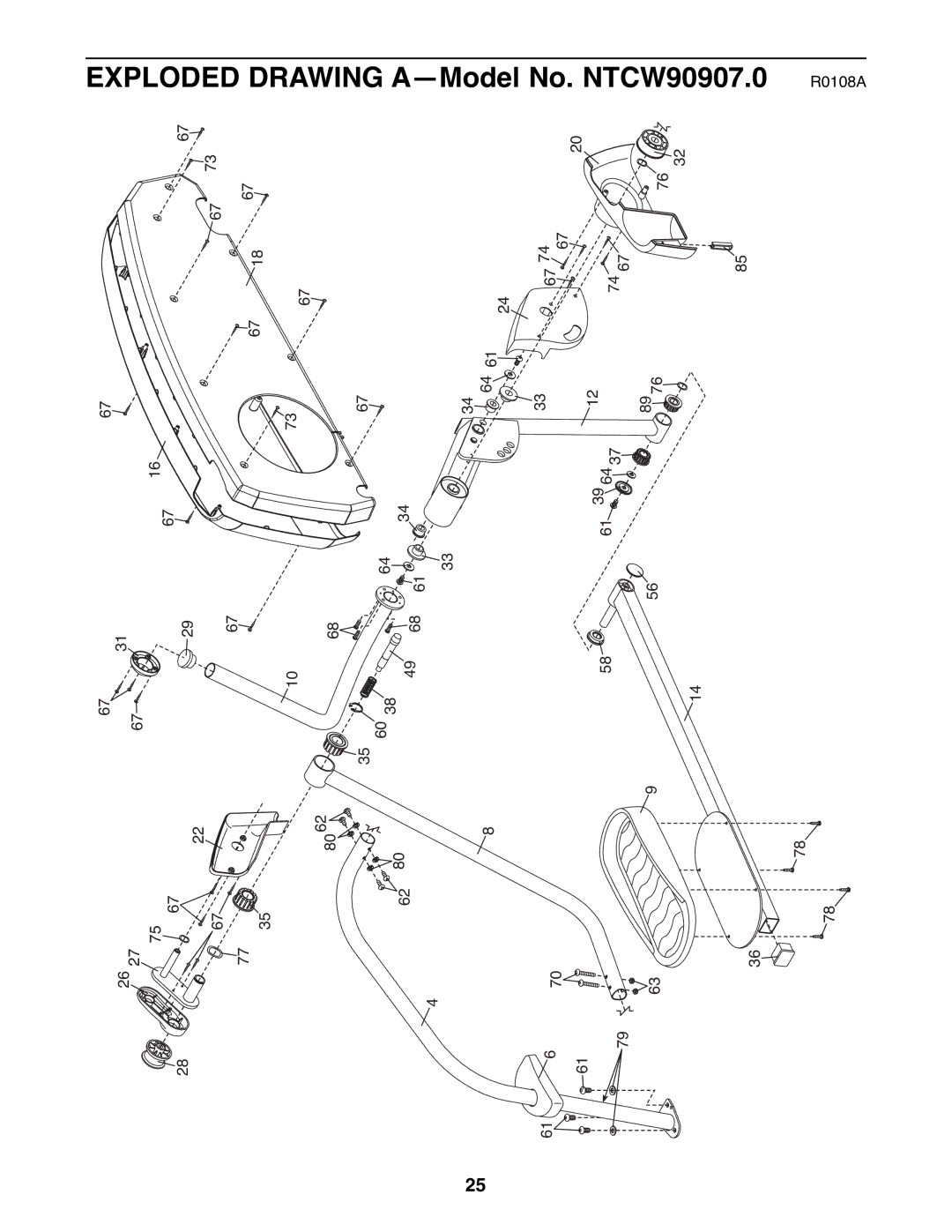 NordicTrack NTCW90907.0 user manual Model 