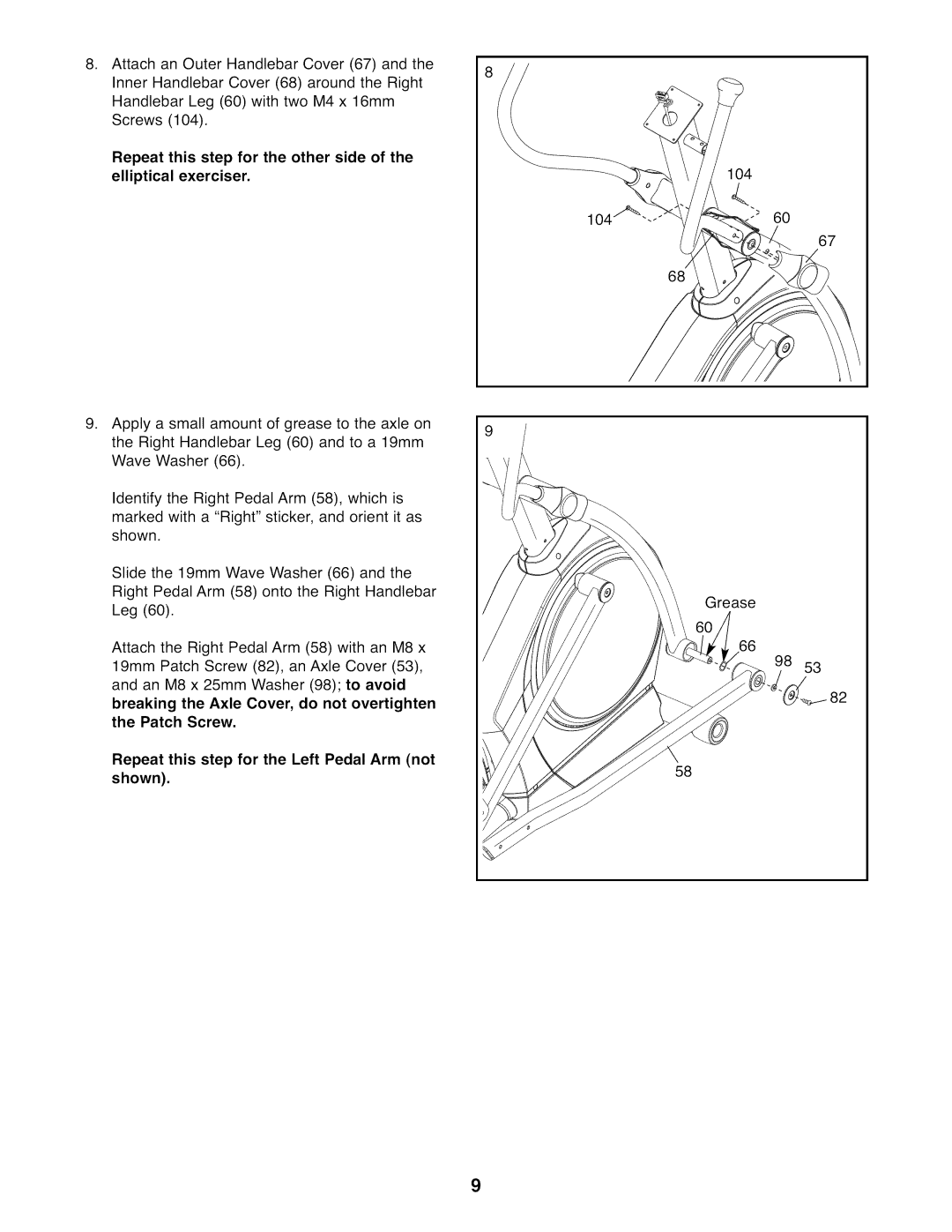 NordicTrack NTEL07808.0 user manual Grease 