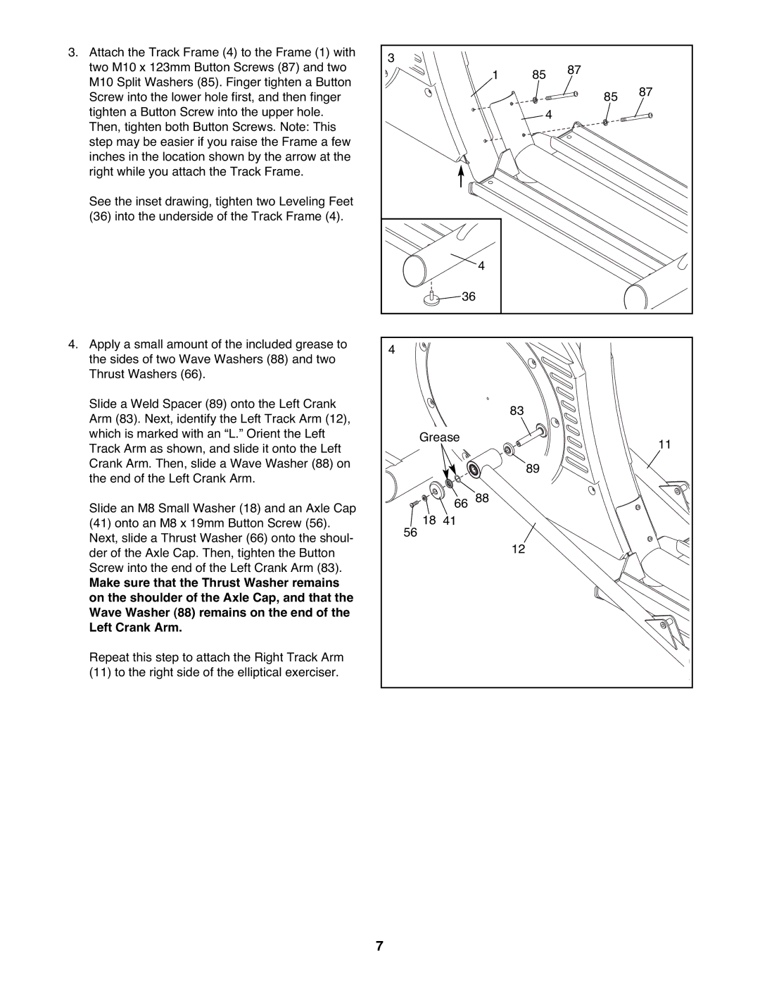 NordicTrack NTEL4255.0 user manual 