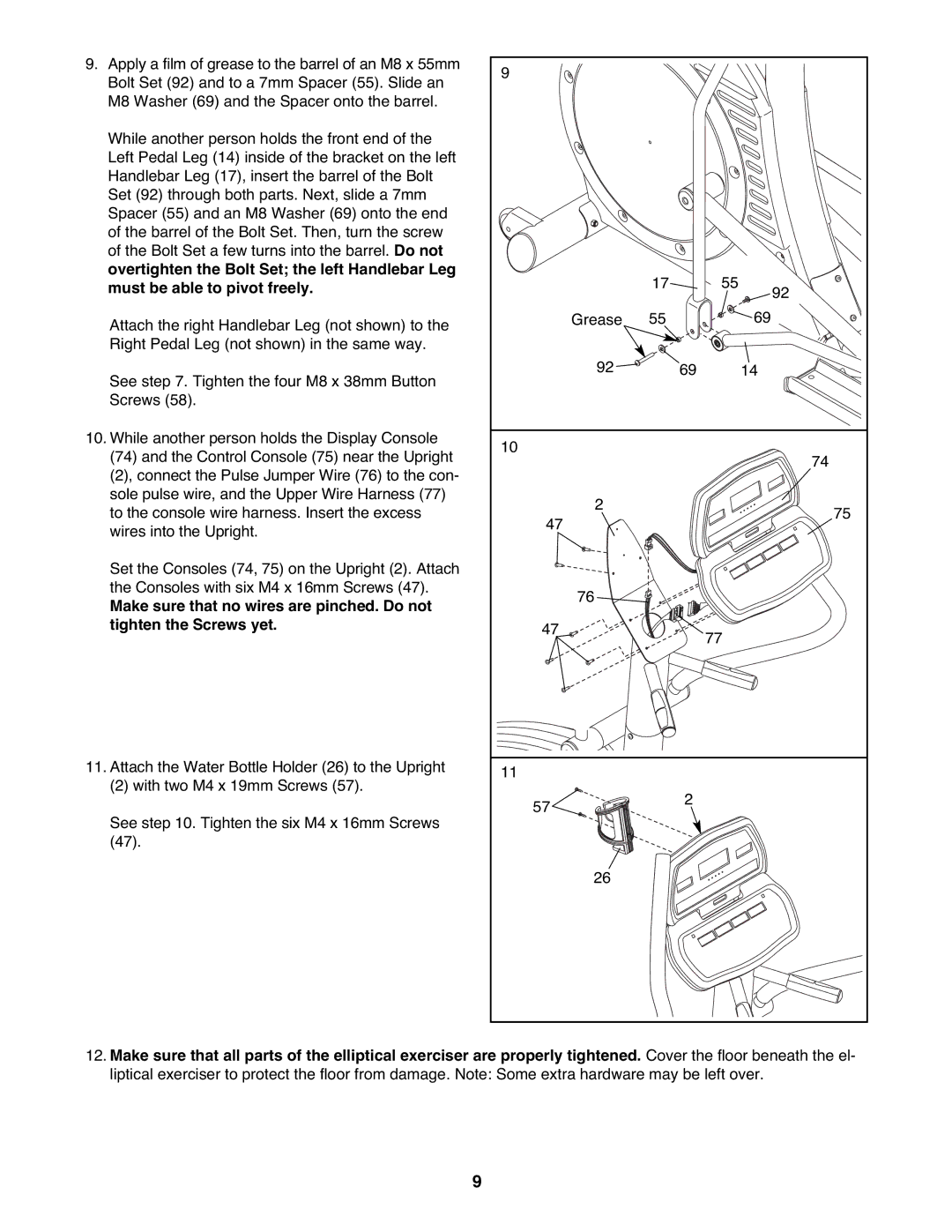 NordicTrack NTEL4255.1 user manual 