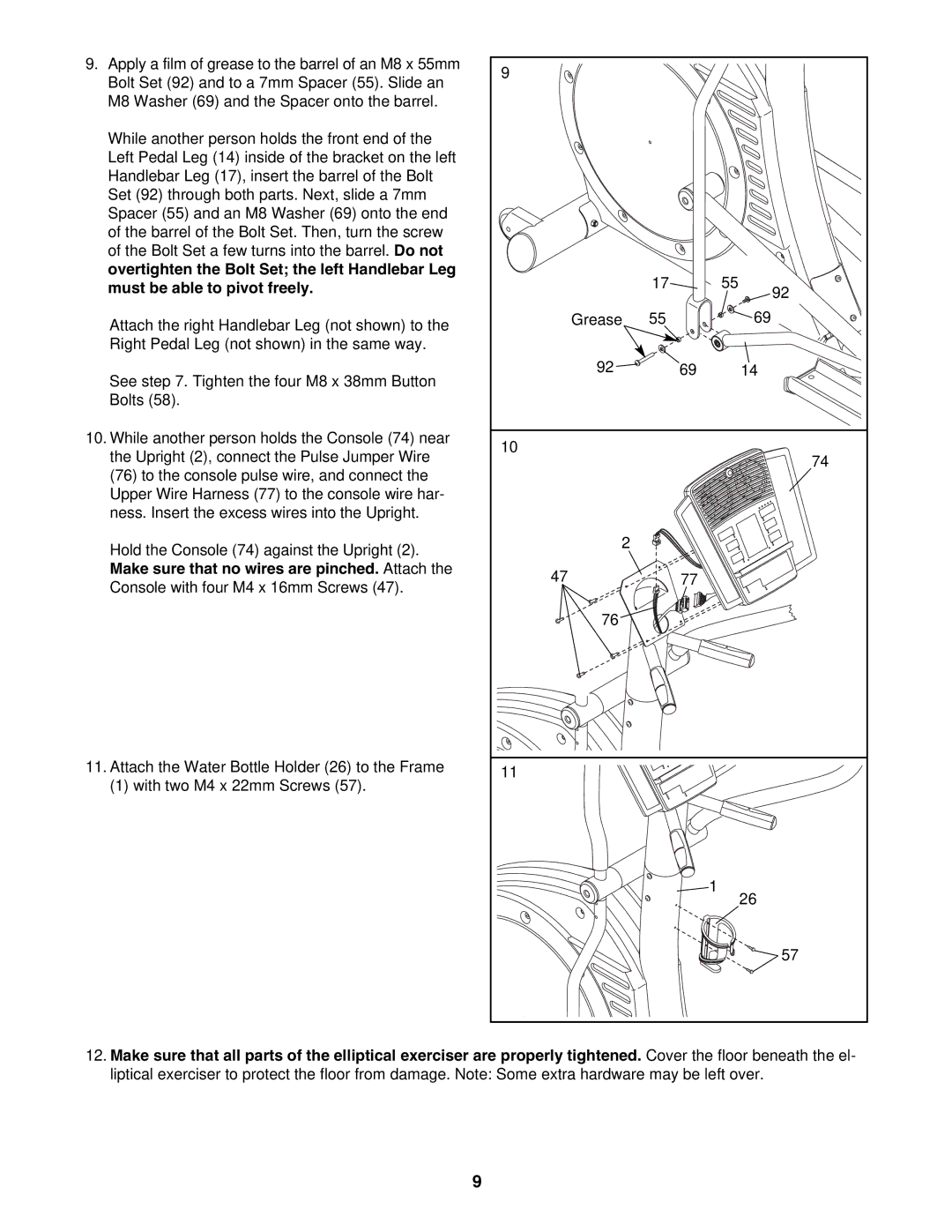 NordicTrack NTEL4255.2 user manual 