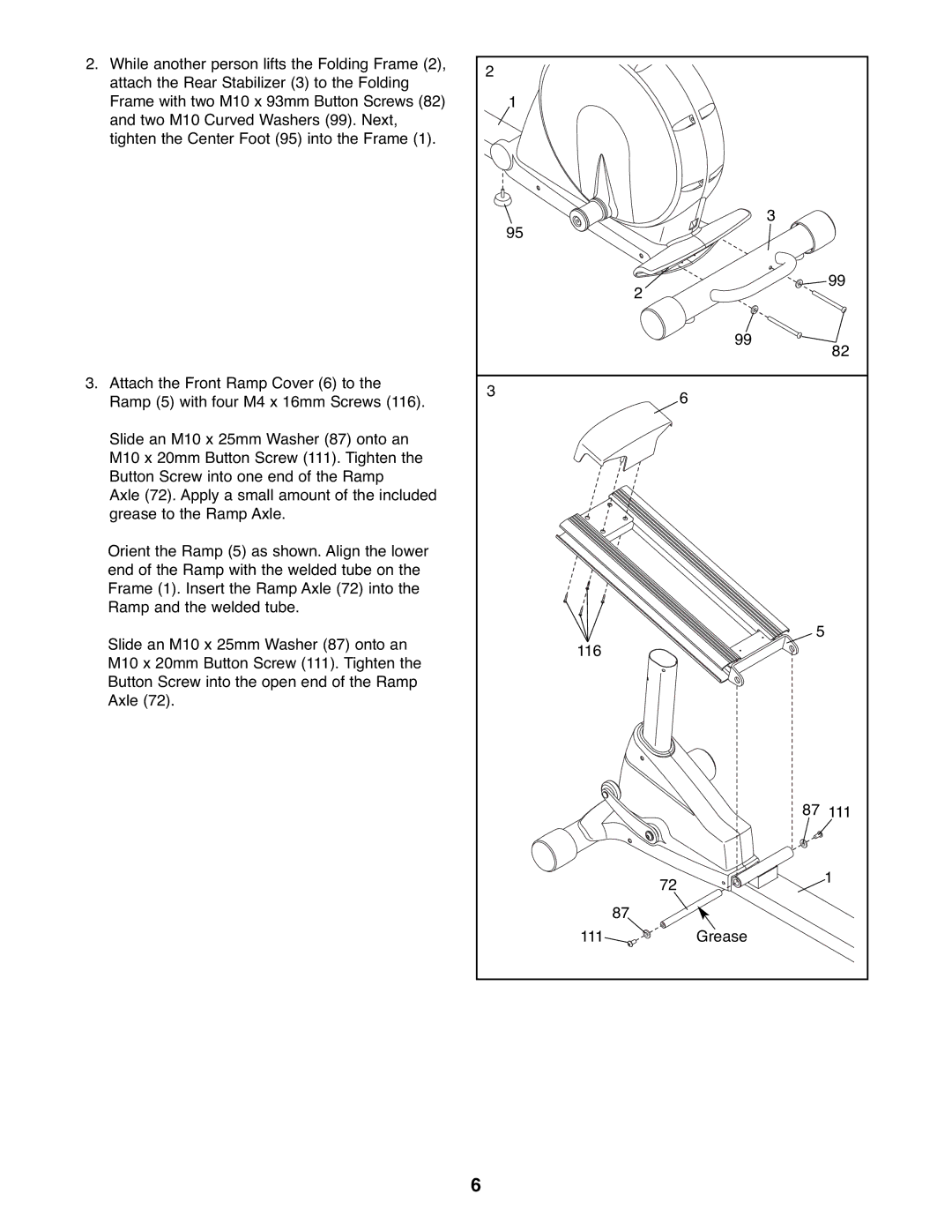 NordicTrack NTEL7906.0 user manual Grease 