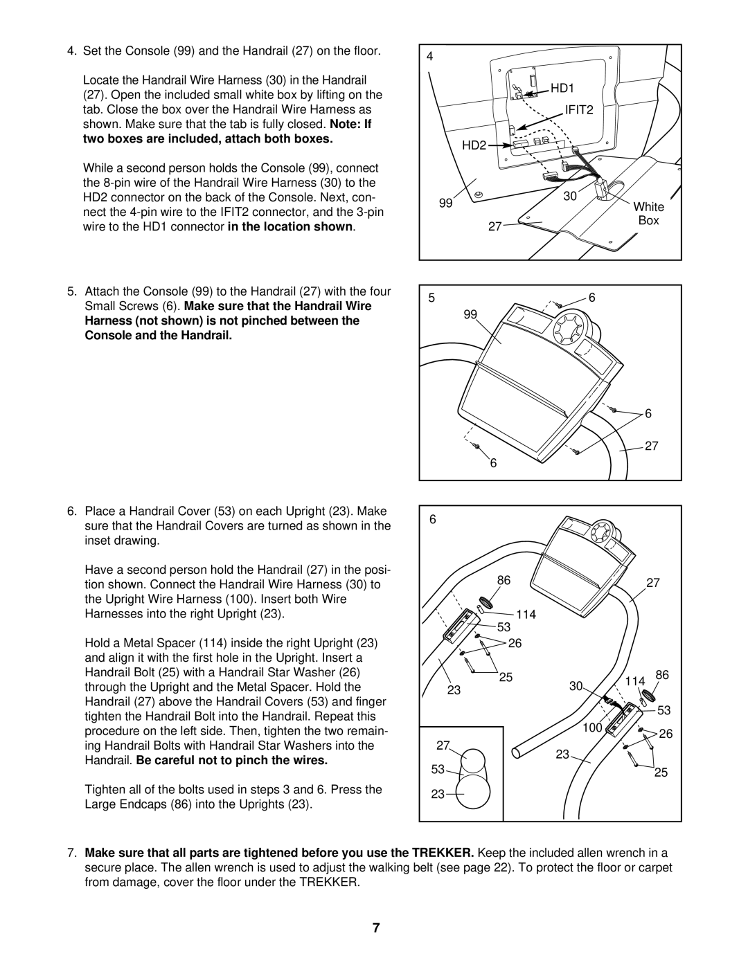 NordicTrack NTHK99902 user manual HD1 IFIT2 HD2 