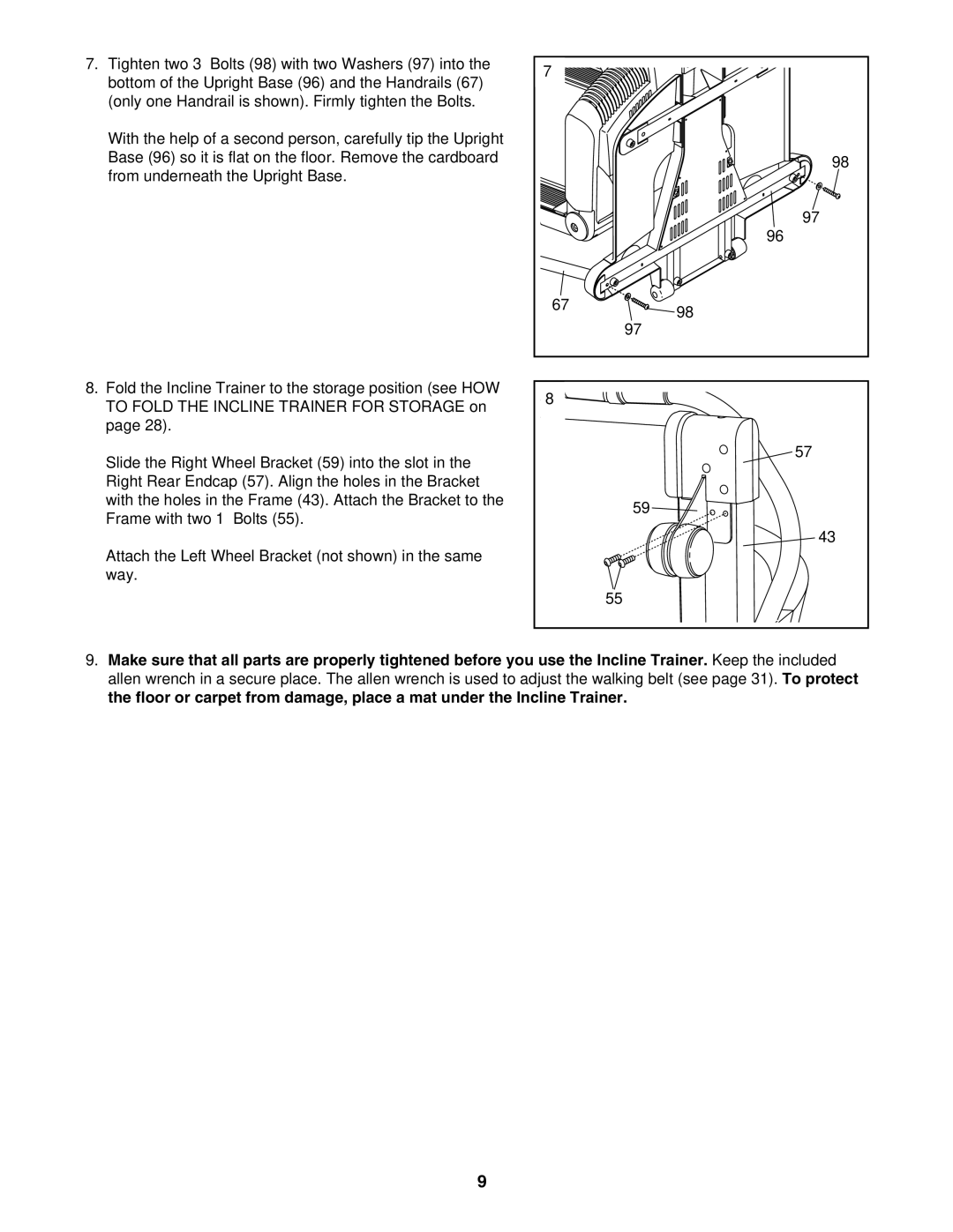 NordicTrack NTK1994.0 user manual 