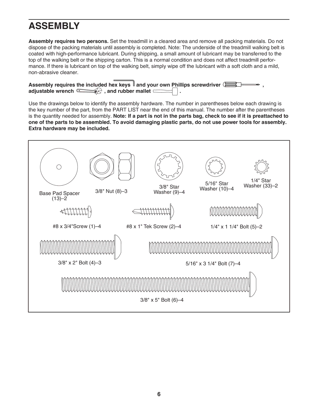 NordicTrack NTL07707.1 user manual Assembly 