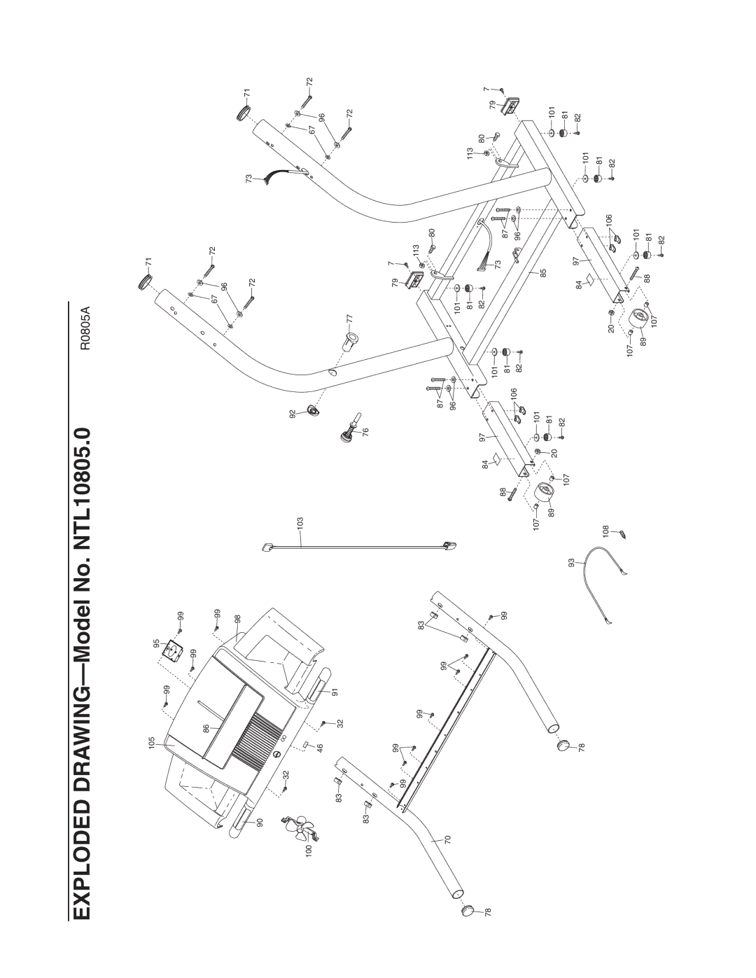 NordicTrack NTL10805.0 manual 103 