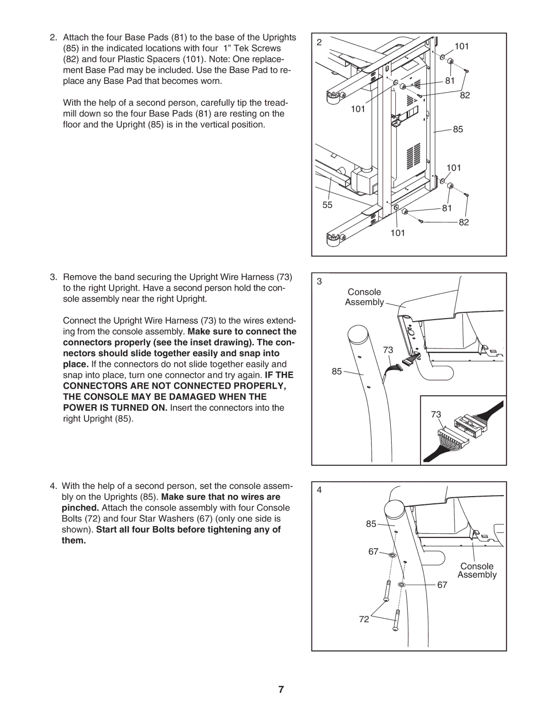 NordicTrack NTL10805.0 manual 