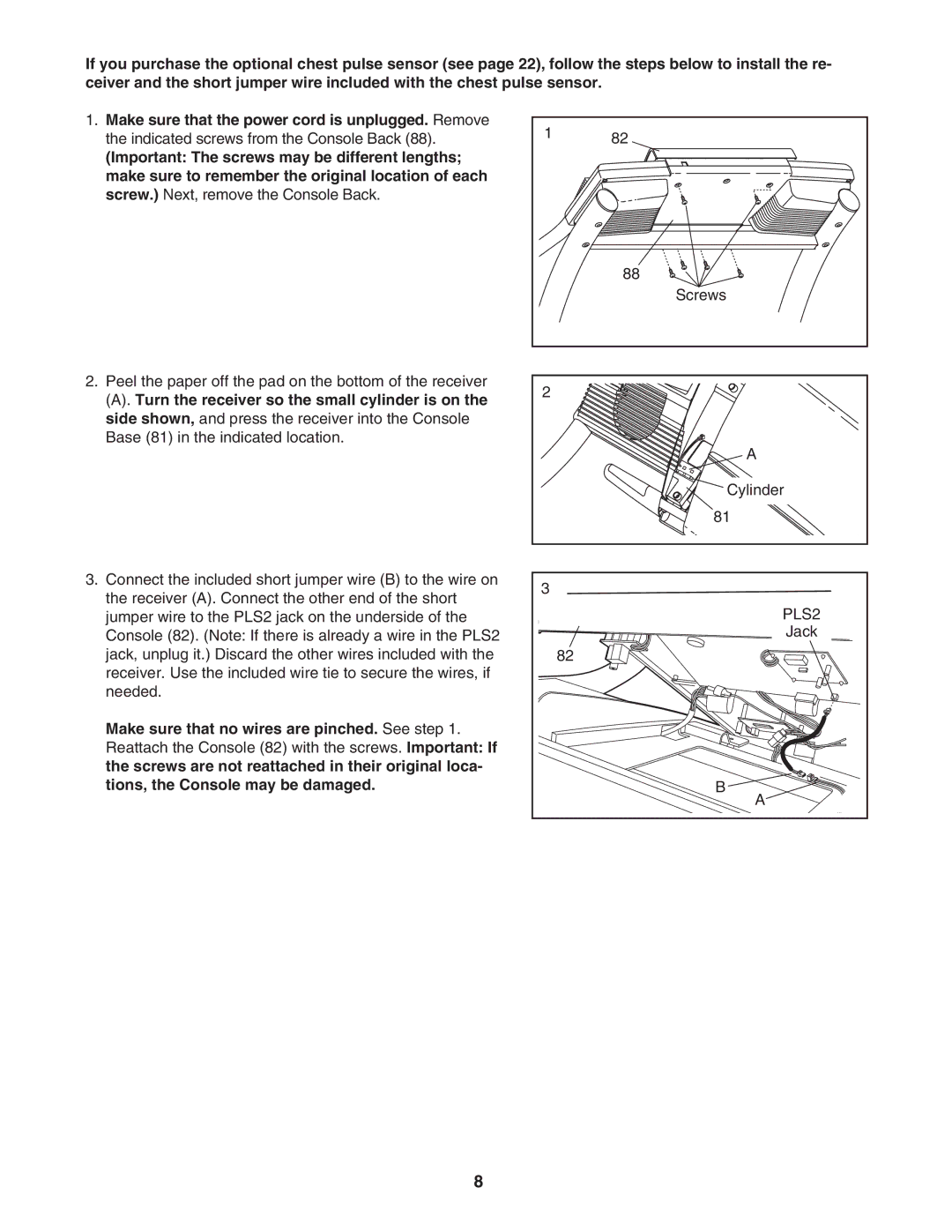 NordicTrack NTL10842 manual PLS2 