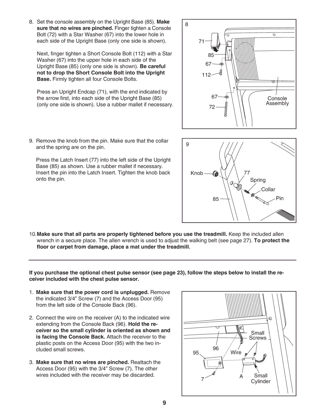 NordicTrack NTL10850 user manual Small 