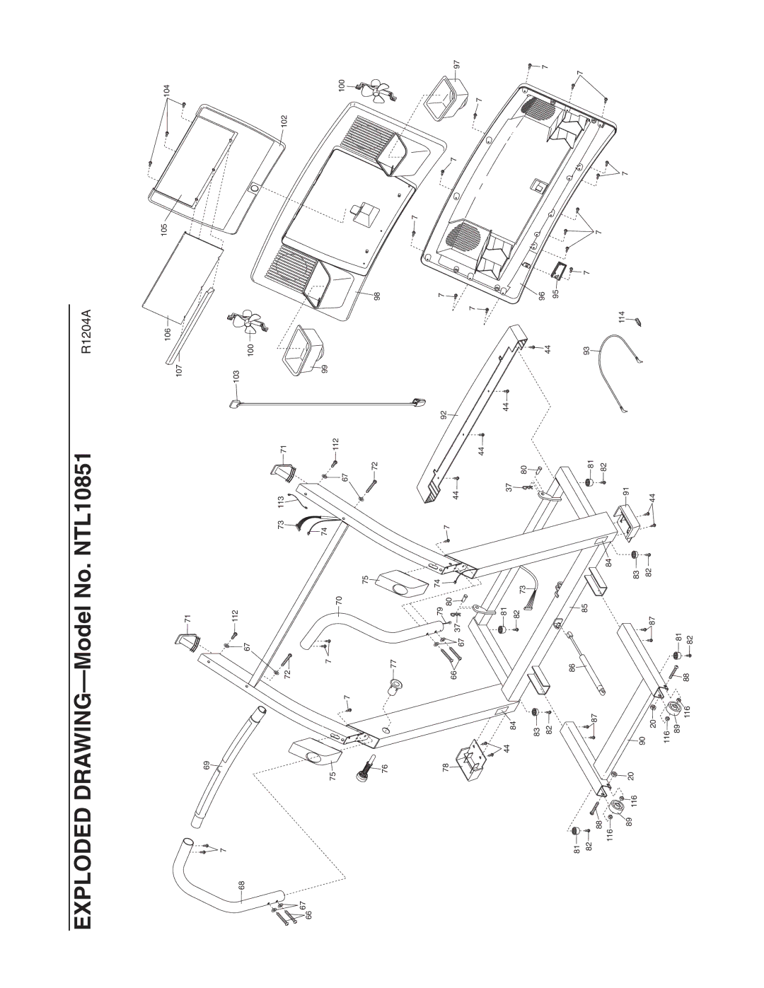 NordicTrack NTL10851 manual 103 