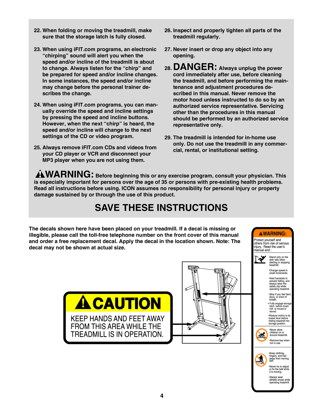 NordicTrack NTL10905.0 user manual 