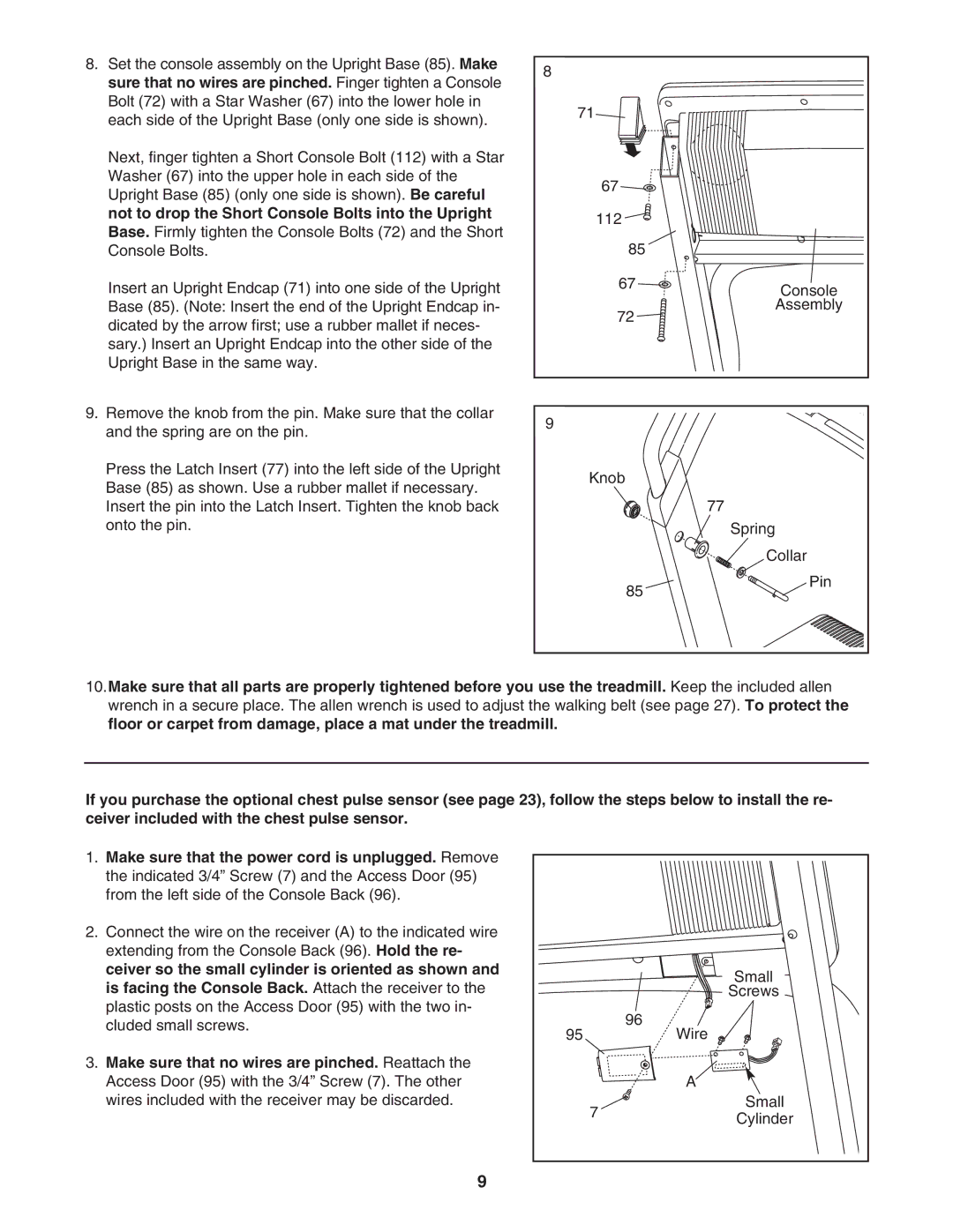 NordicTrack NTL10950 user manual Small 