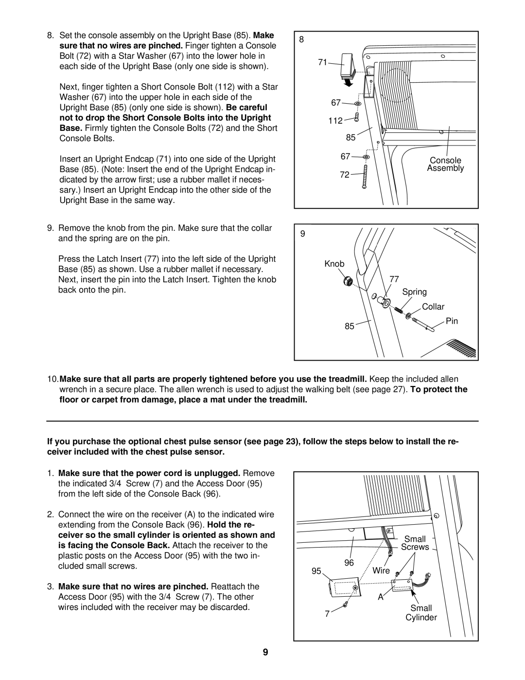 NordicTrack NTL1095.3 user manual Small 