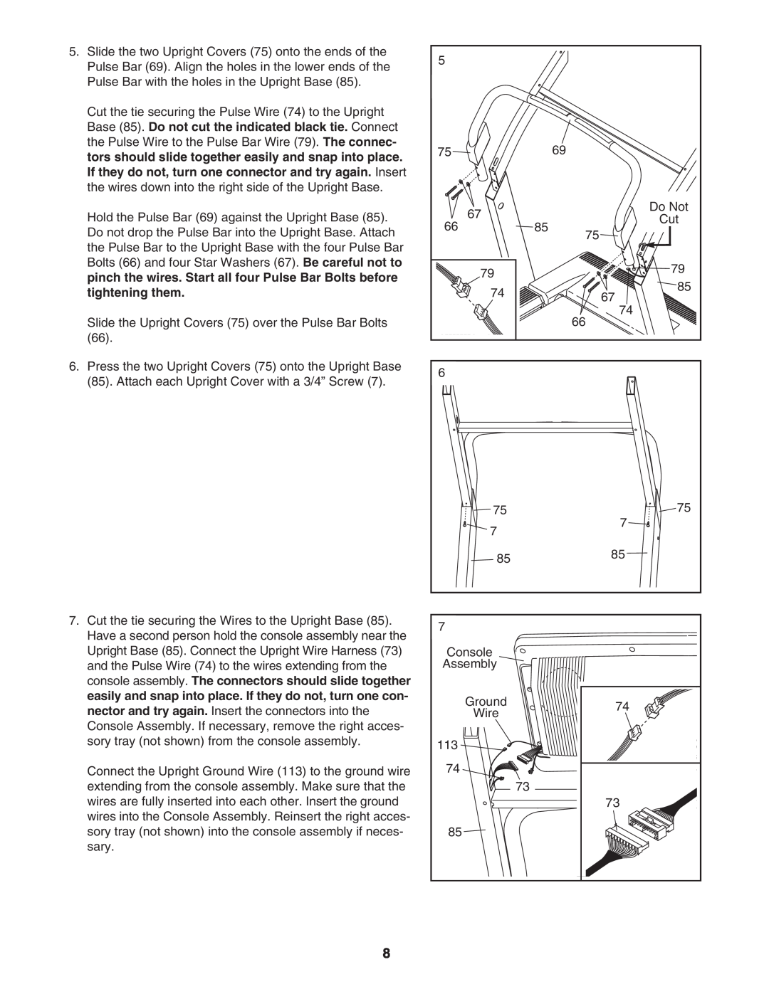 NordicTrack NTL1095.3 user manual 