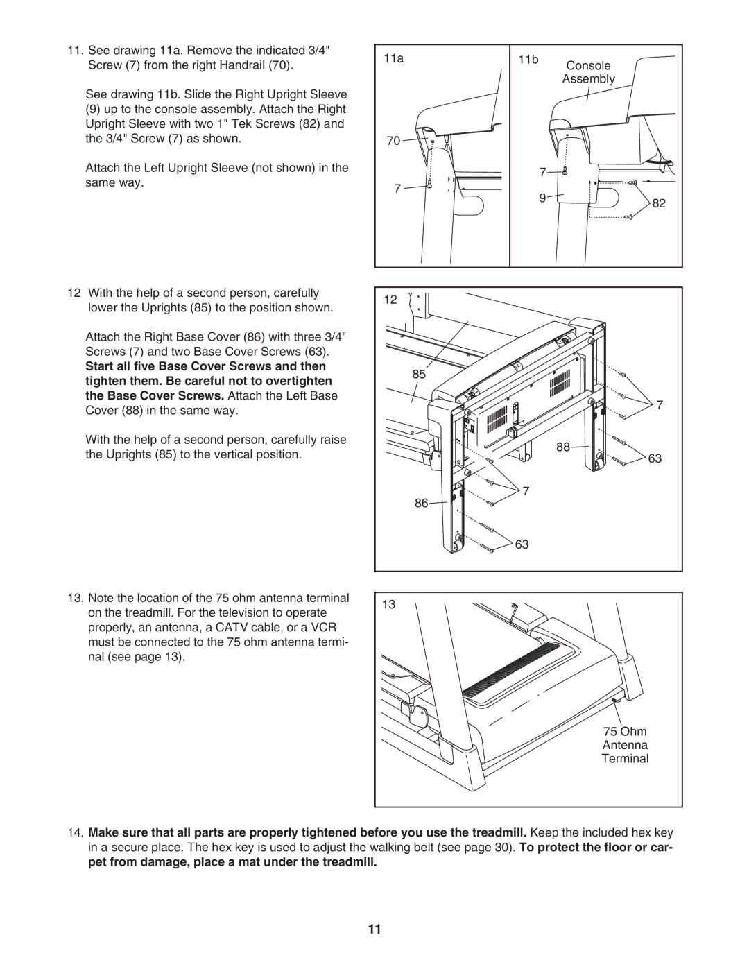 NordicTrack NTL11806.0 manual 