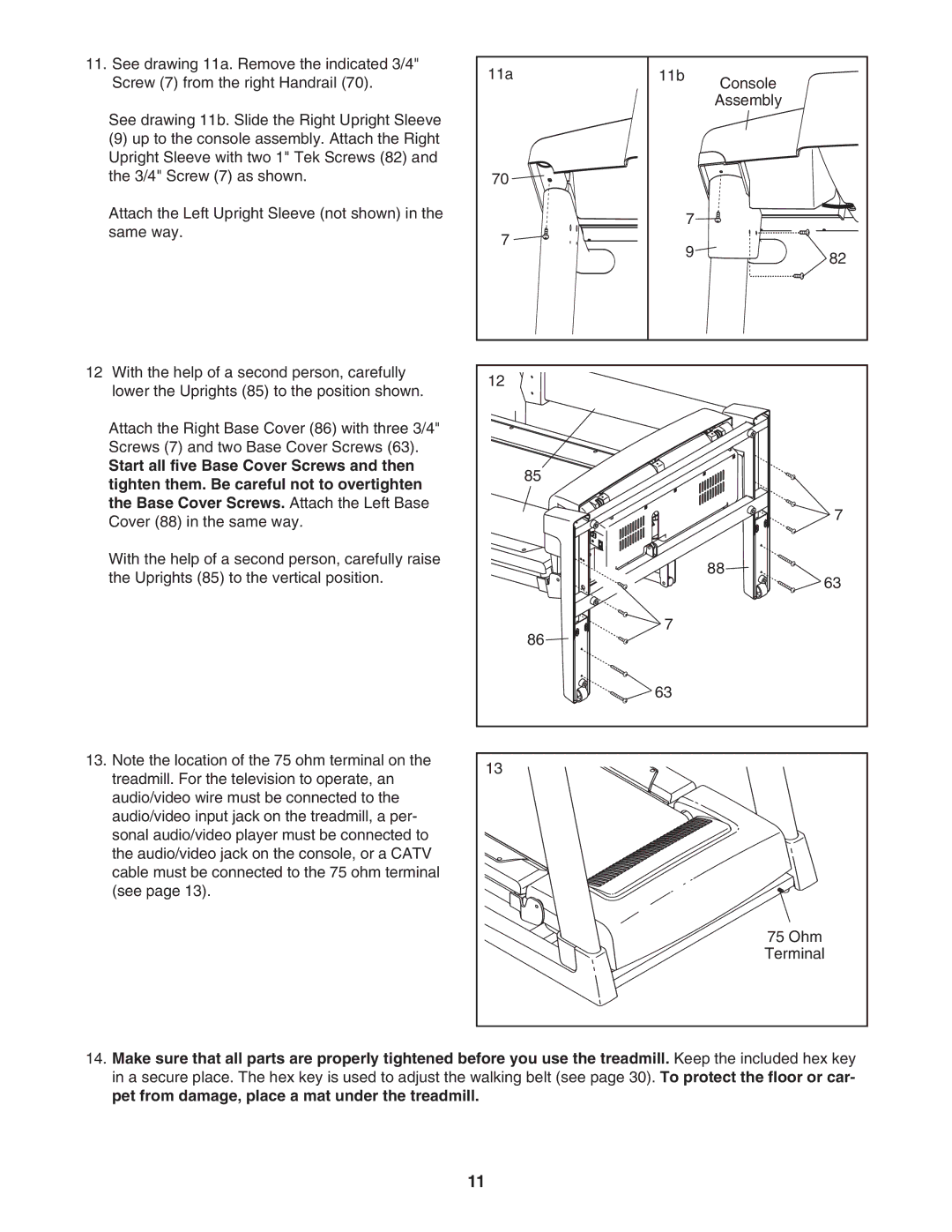 NordicTrack NTL11806.1 manual 