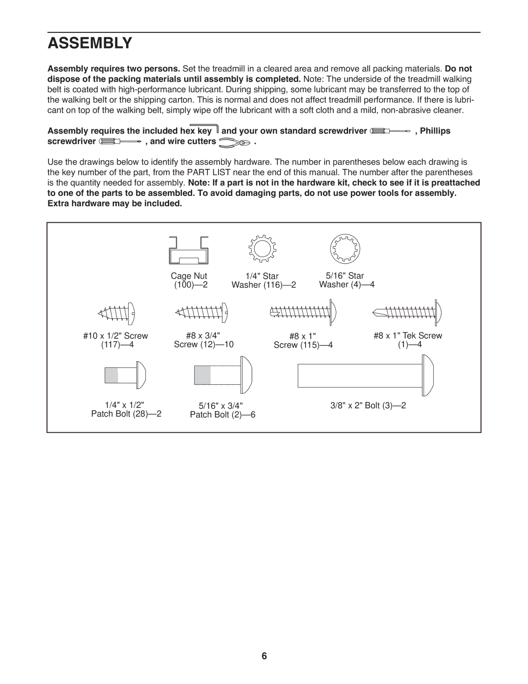 NordicTrack NTL11909.0 manual Assembly 