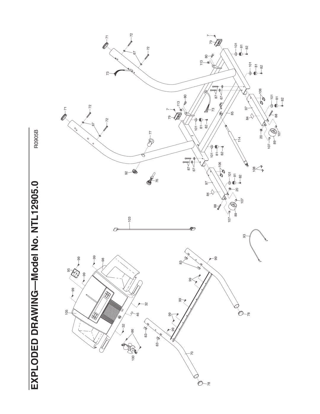 NordicTrack NTL12905.0 manual 