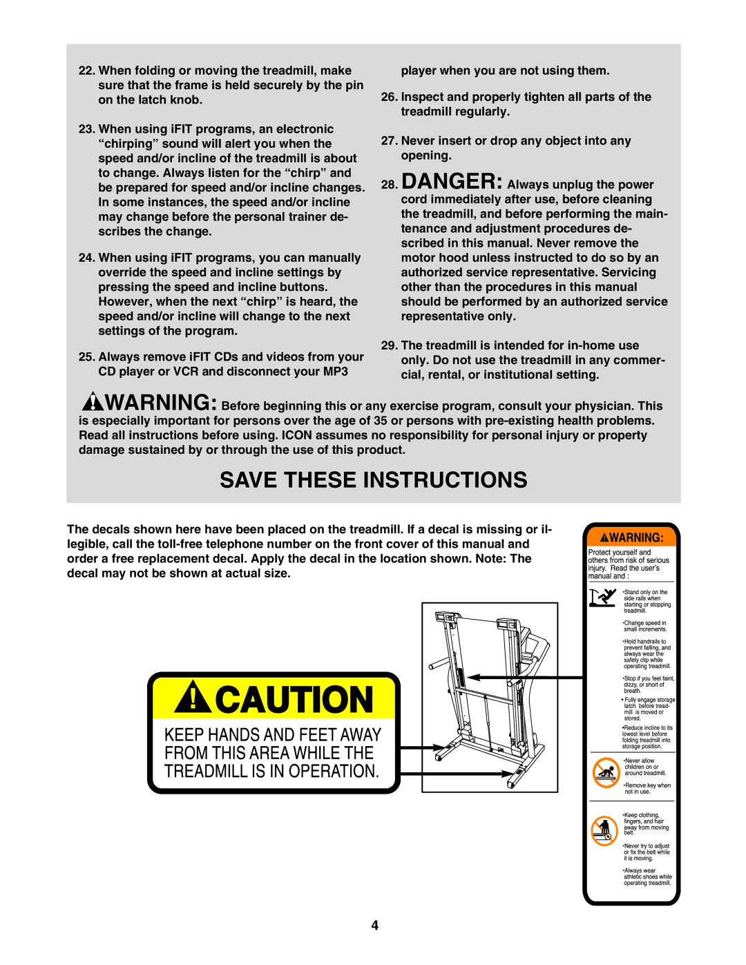 NordicTrack NTL12905.4 user manual 