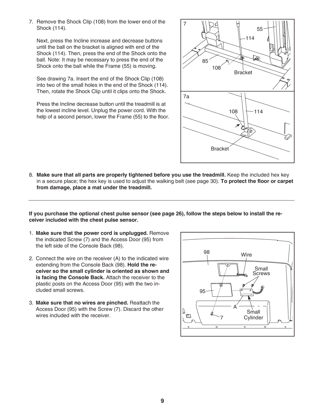 NordicTrack NTL12905.5 user manual Wire 