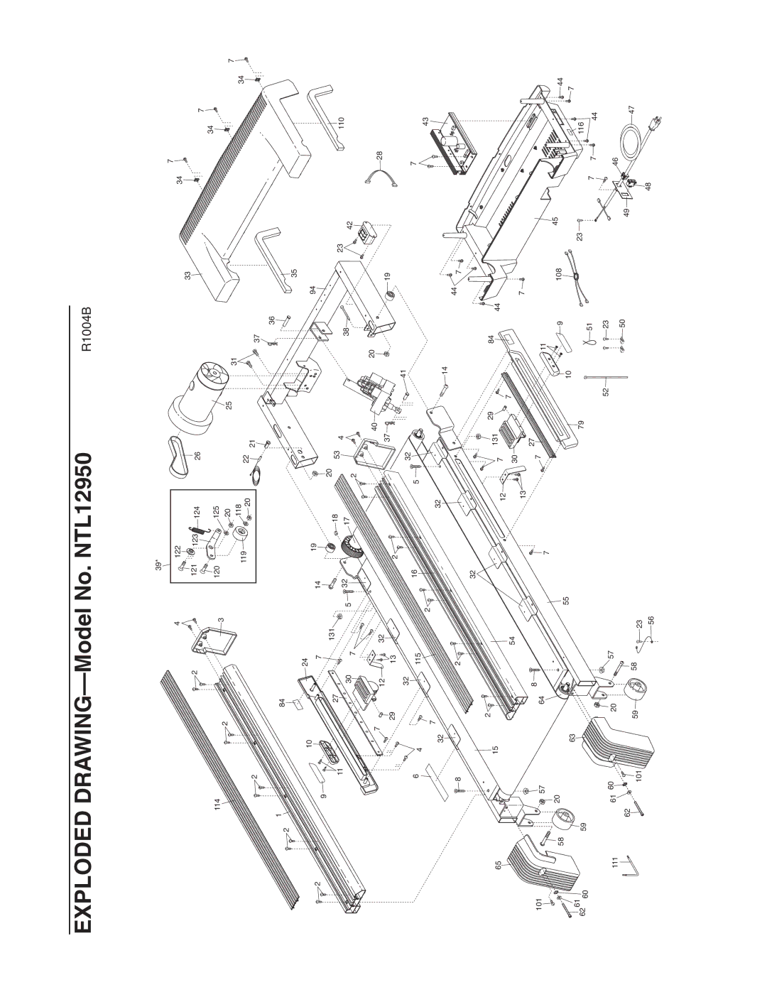 NordicTrack NTL12950 user manual R1004B 