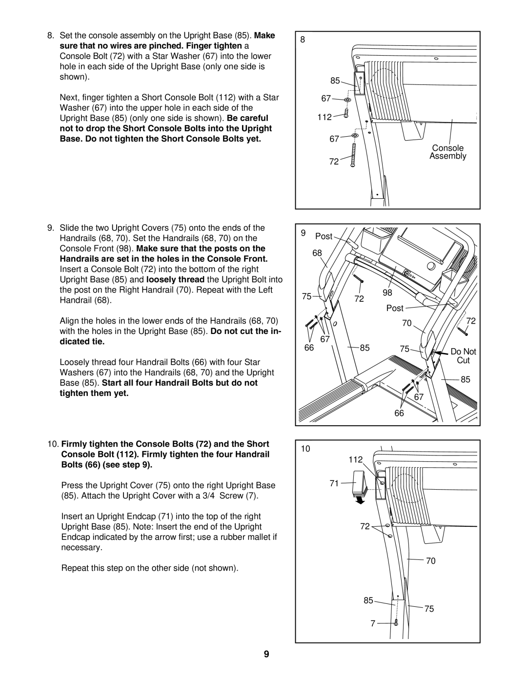 NordicTrack NTL12950 user manual 