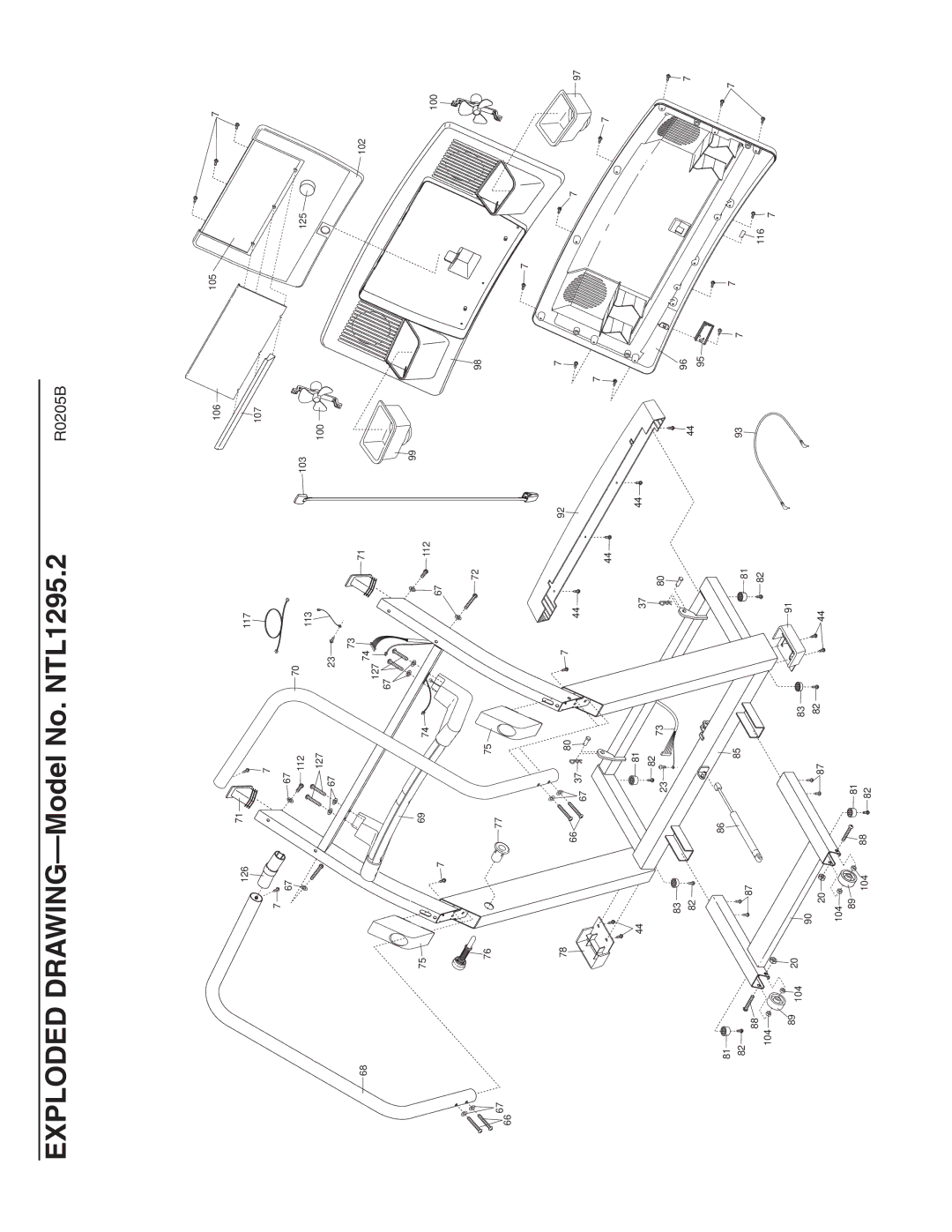 NordicTrack NTL1295.2 manual R0205B 