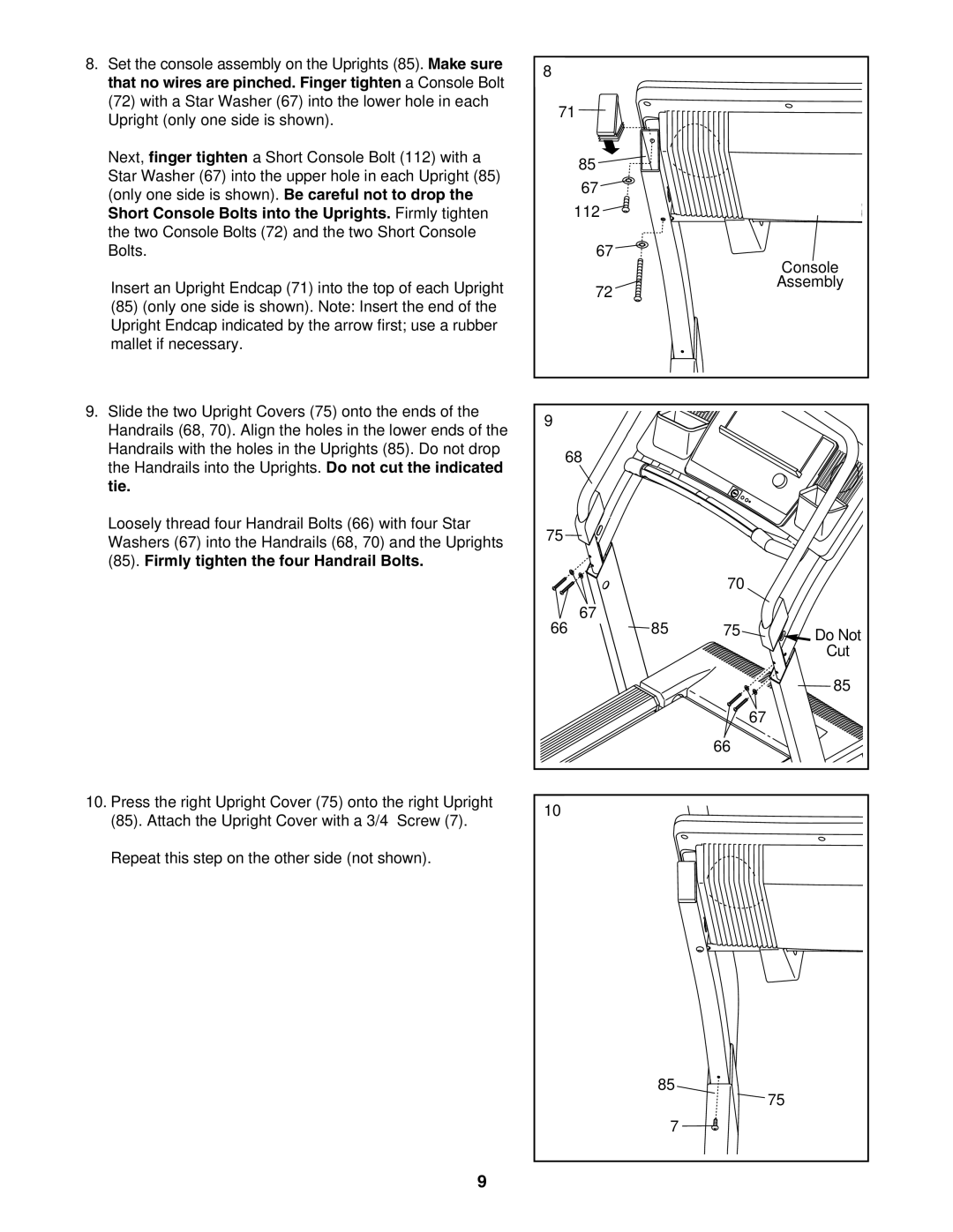 NordicTrack NTL1295.2 manual 