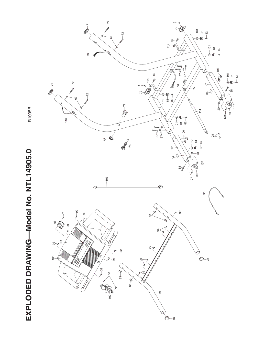 NordicTrack NTL14905.0 user manual R1005B 