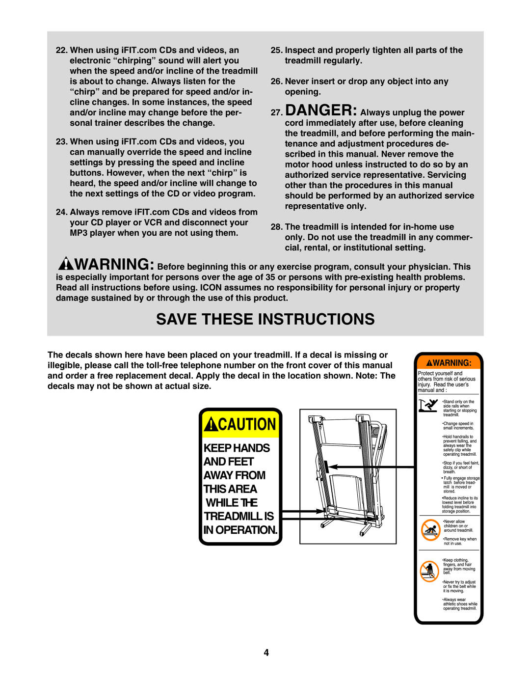 NordicTrack NTL1495.2 user manual 