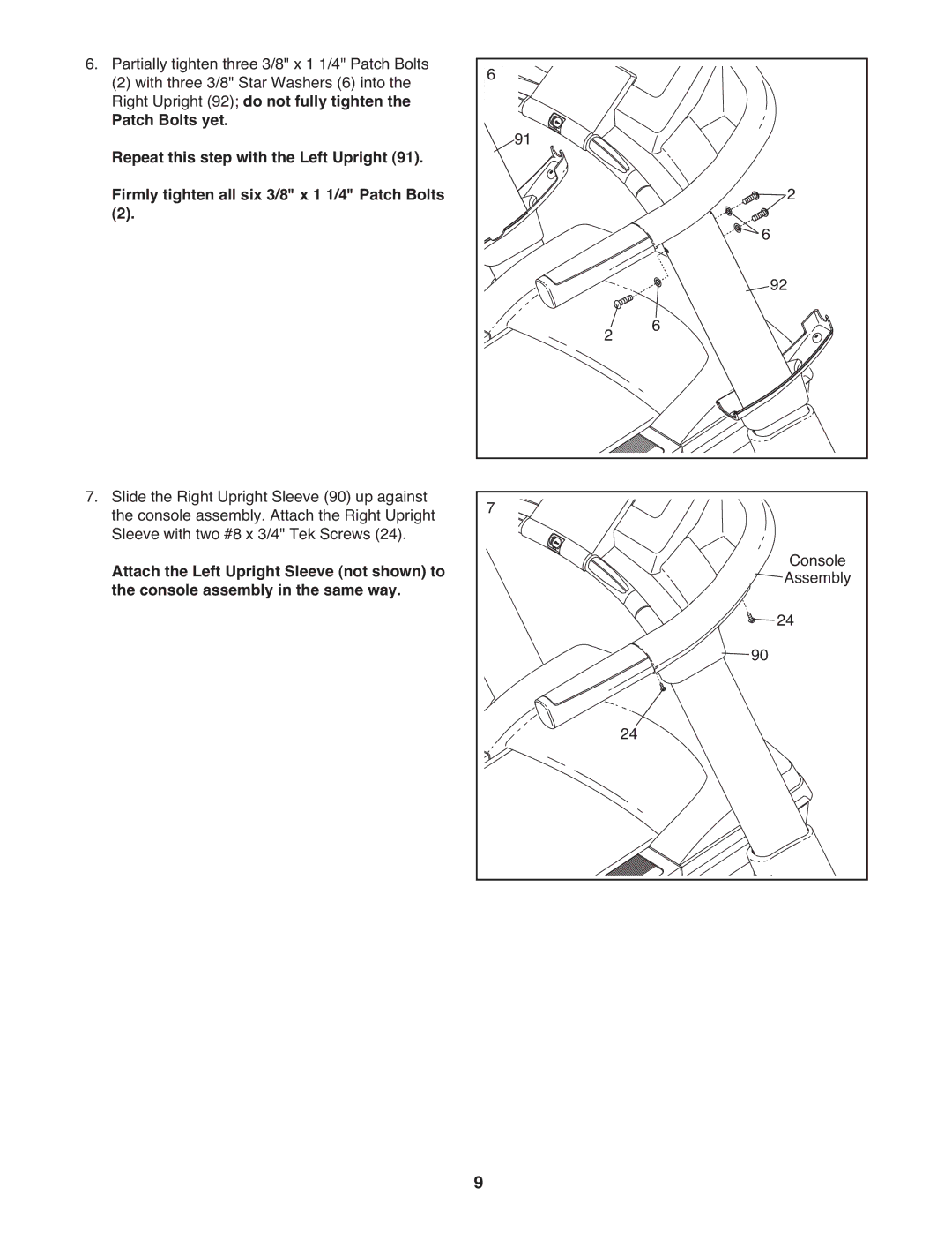 NordicTrack NTL15809.1 user manual Assembly 