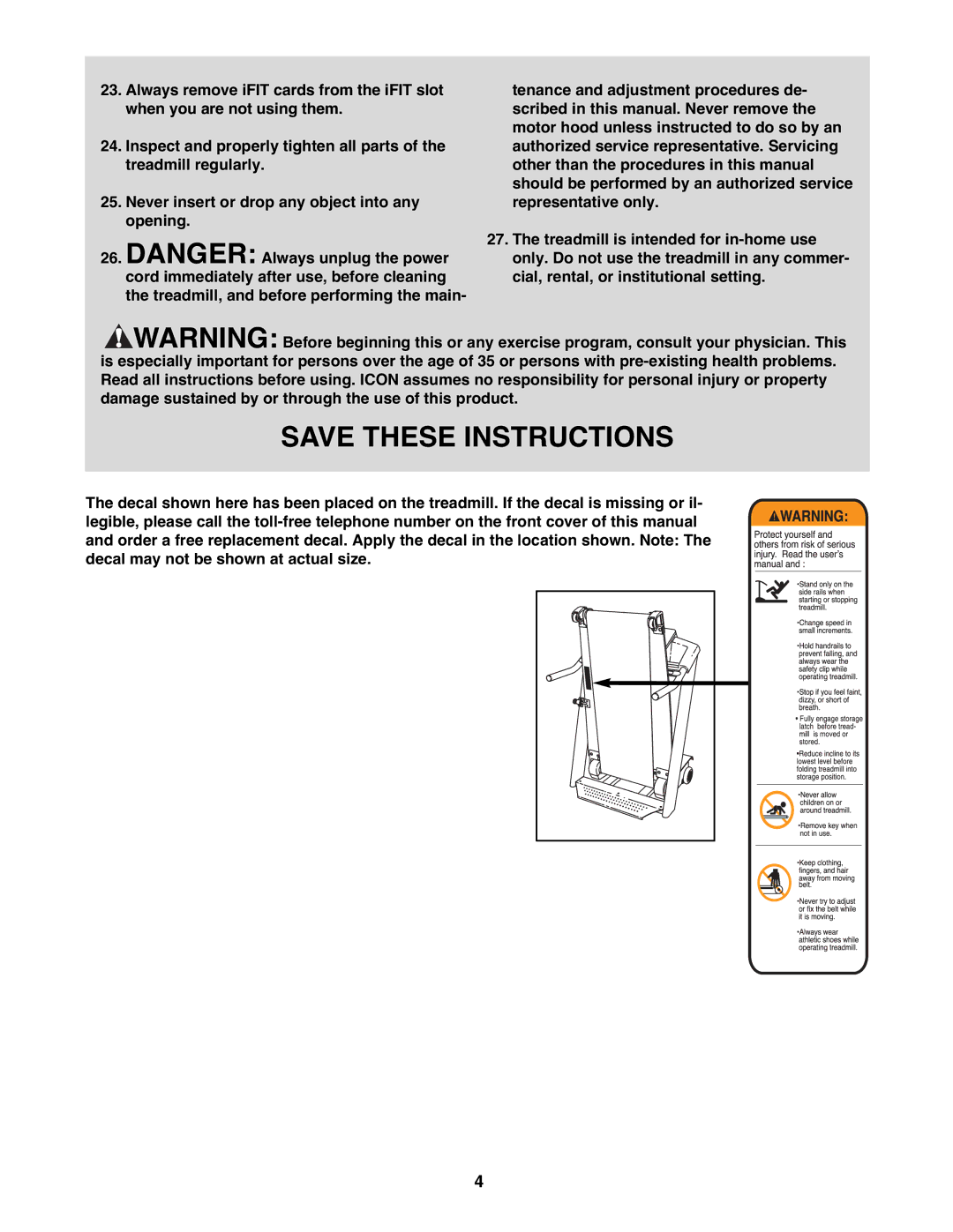 NordicTrack NTL15907.0 user manual 