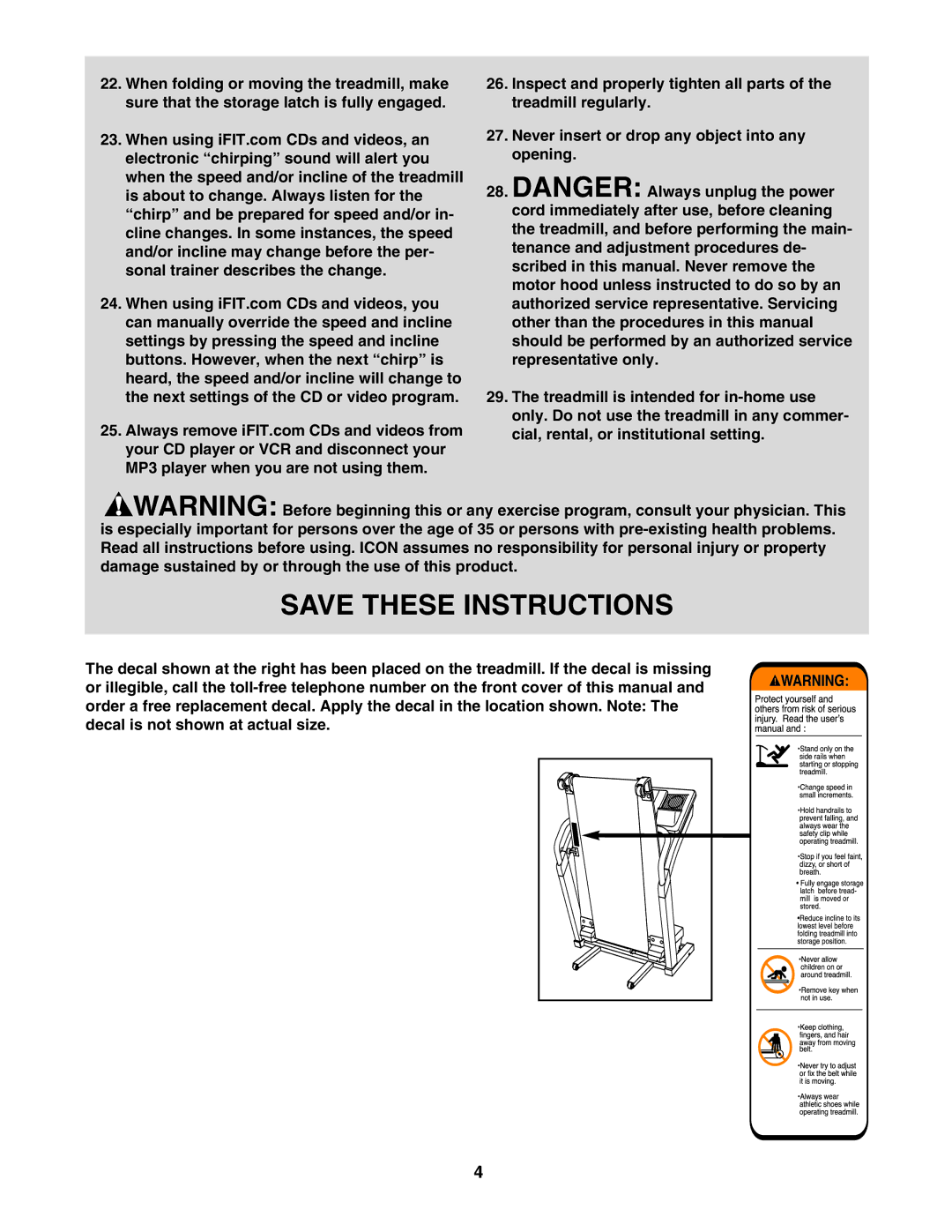 NordicTrack NTL1595.1 user manual 