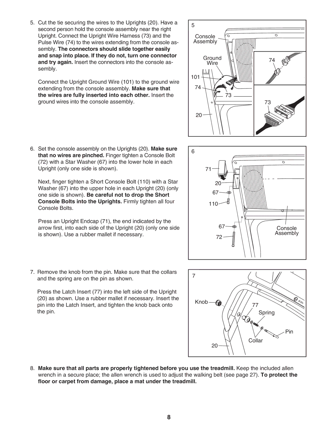 NordicTrack NTL1595.1 user manual 